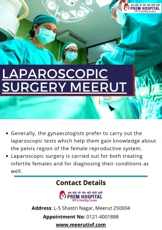laparoscopic surgery meerut