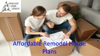 Get the Affordable Remodel House Plans in Spokane Valley, WA