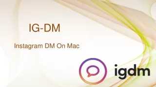 igdm - Contact Us