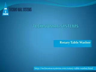 Rotary Table Washer manufacturer in india| Rotary Table Washer supplier in pune