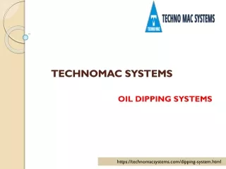 Dipping Systems manufacturer in pune | Dipping Systems manufacturer in india