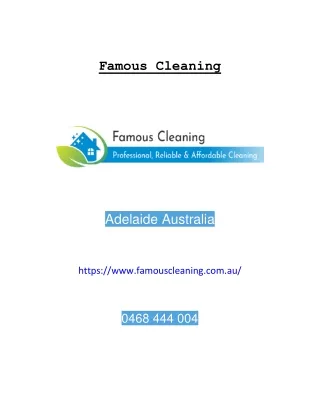 Famous Cleaning