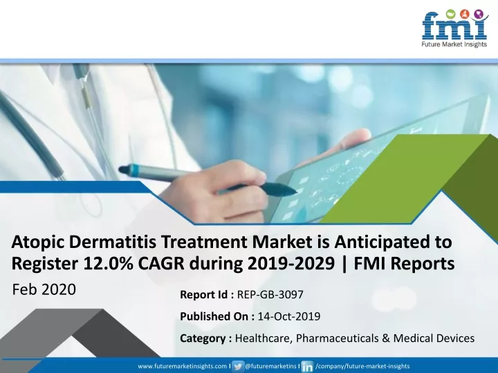 atopic dermatitis treatment market is anticipated
