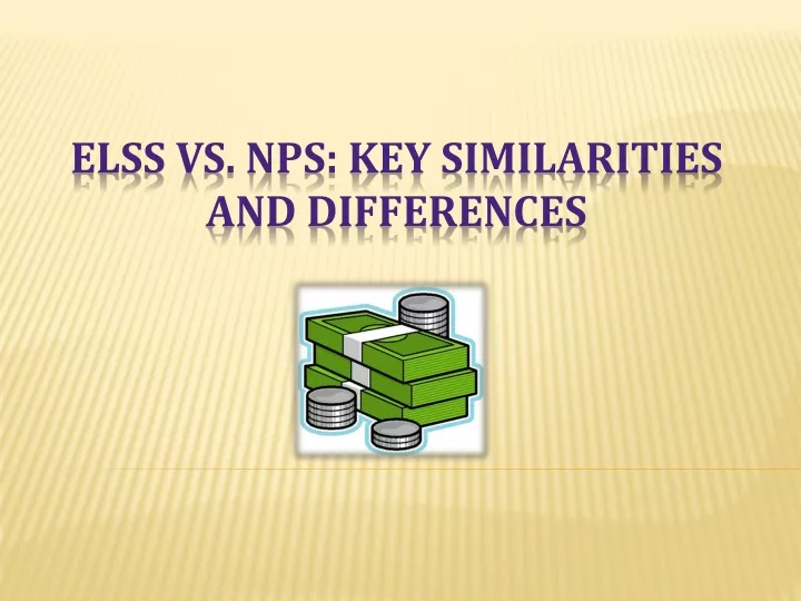 elss vs nps key similarities and differences