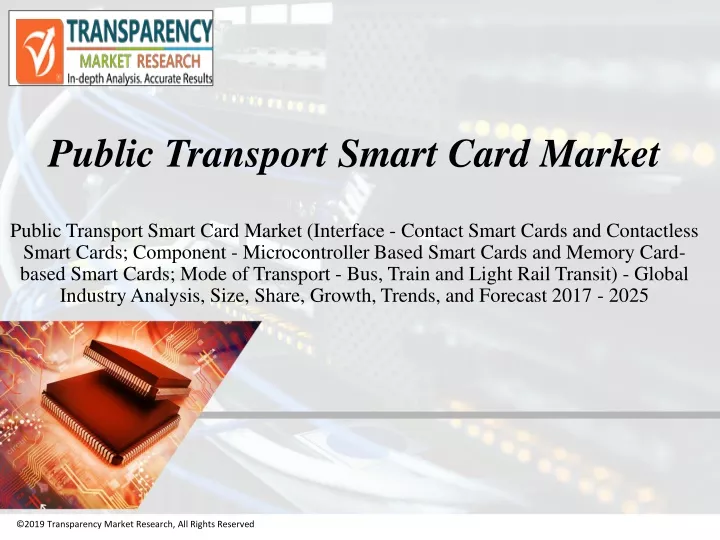 public transport smart card market