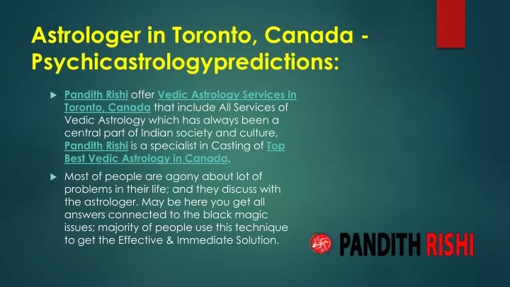 astrologer in toronto canada psychicastrologypredictions