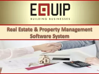 Real Estate & Property Management Software System