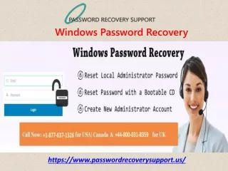 Windows Password Recovery
