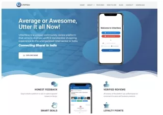 Mobile App for Business Reviews - UtterNow