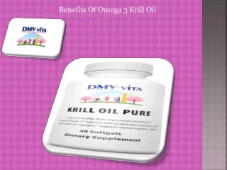 Benefits Of Omega 3 Krill Oil