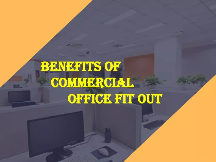 benefits of commercial office fit out