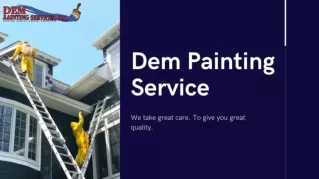 Affordable Washing Service in Annapolis MD at DEM Painting