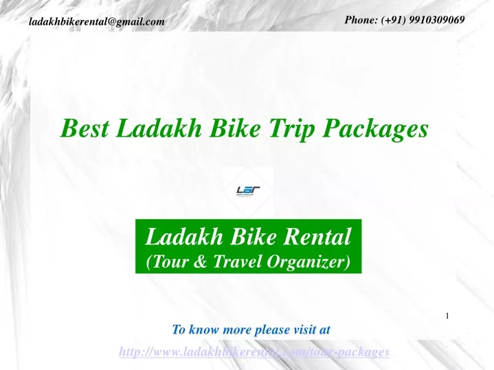 best ladakh bike trip packages