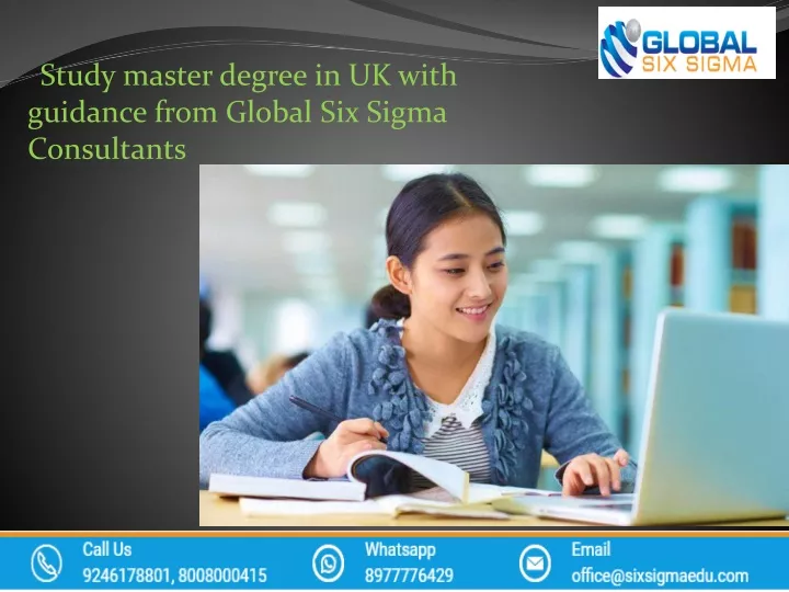 study master degree in uk with guidance from