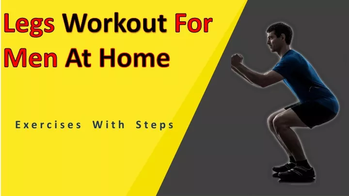 legs workout for men at home