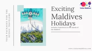 Trip To Maldives