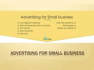 Advertising for Small business