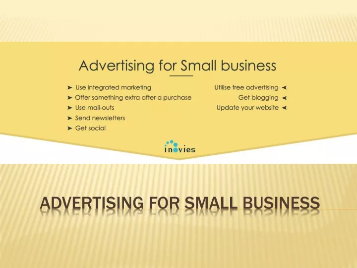 advertising for small business