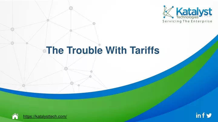 the trouble with tariffs