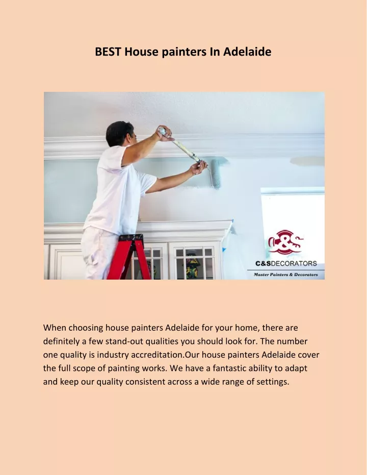 best house painters in adelaide