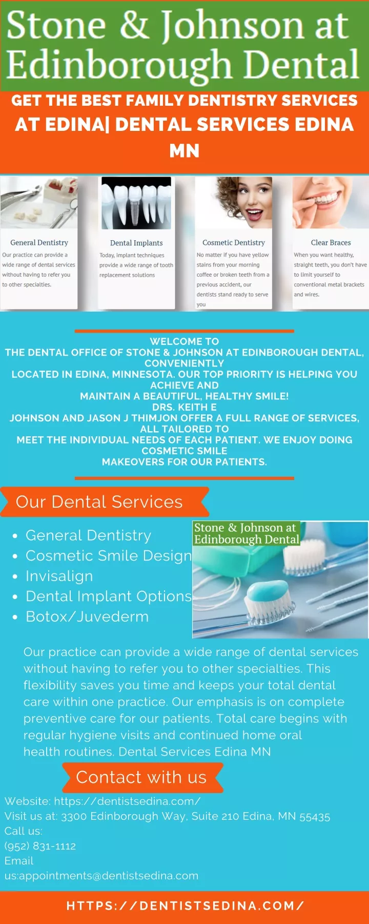 get the best family dentistry services at edina
