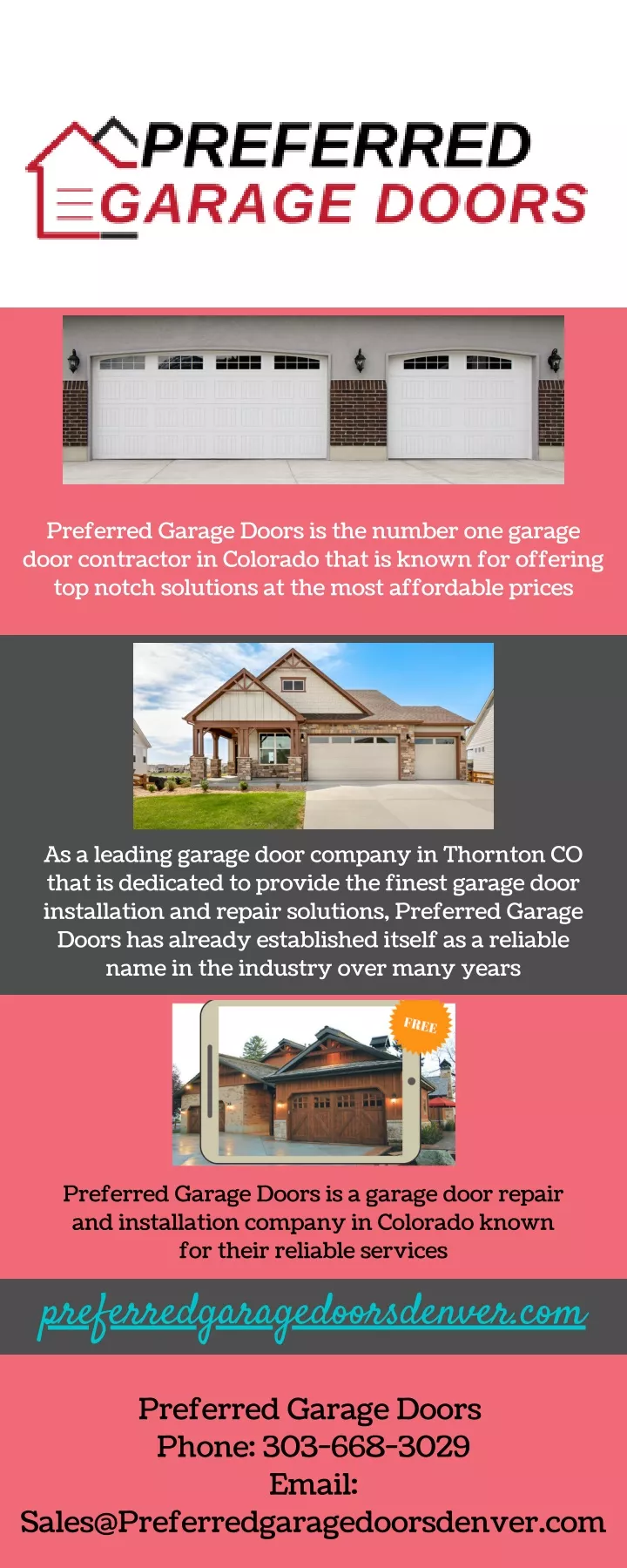 preferred garage doors is the number one garage