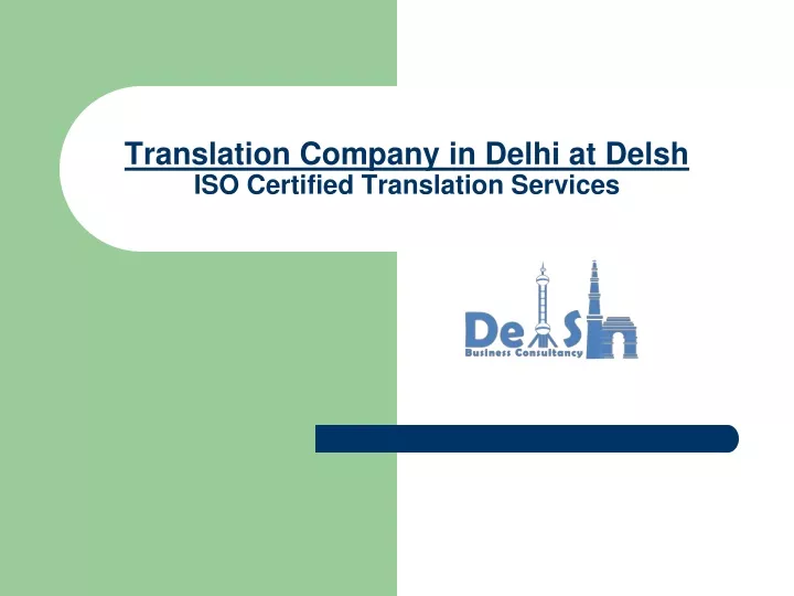 translation company in delhi at delsh