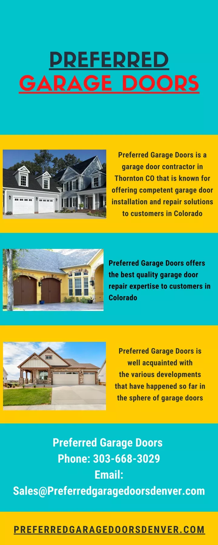 preferred garage doors