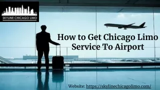 Professional Chicago limo service to Airport
