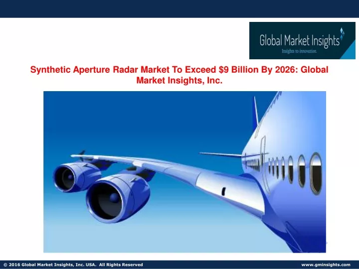 synthetic aperture radar market to exceed