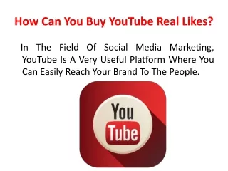 how can you buy youtube real likes