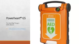 AED Distributor Philippines - What is Powerheart G5