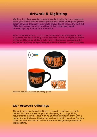 artwork digitizing