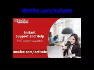 mcafee com activate