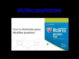 mcafee com activate