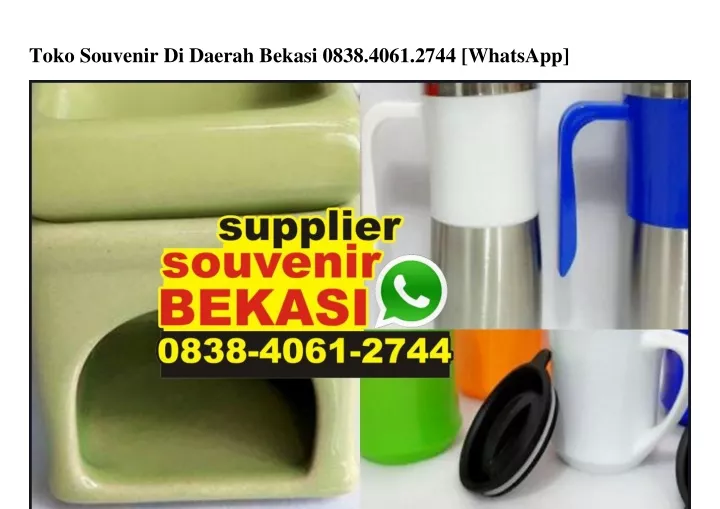 toko souvenir di daerah bekasi 0838 4061 2744