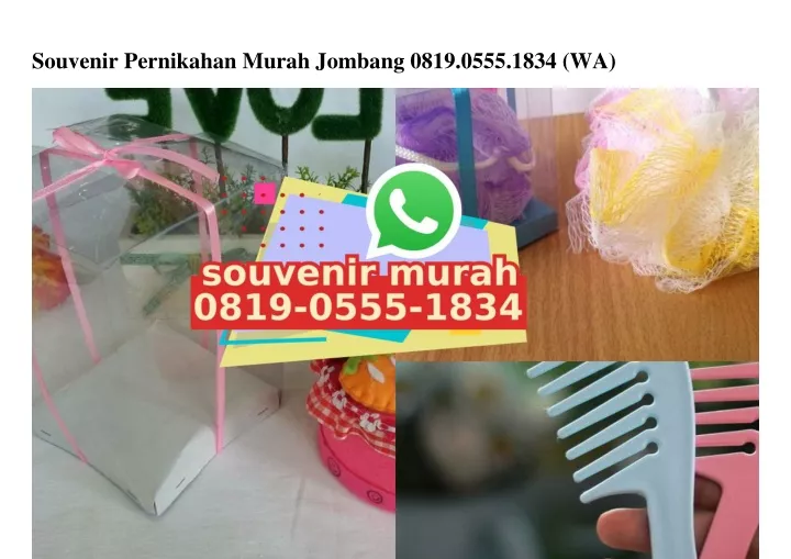 souvenir pernikahan murah jombang 0819 0555 1834