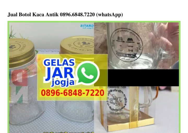 jual botol kaca antik 0896 6848 7220 whatsapp