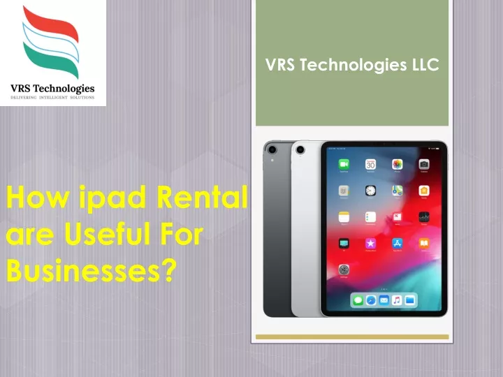 how ipad rental are useful for businesses