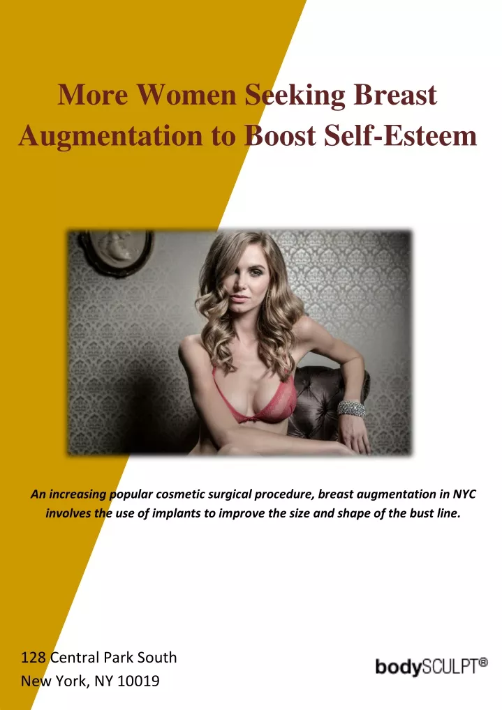 more women seeking breast augmentation to boost