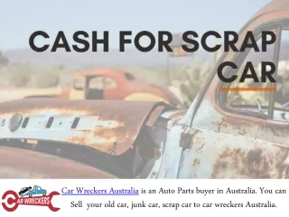 Benefits Of Cash For Scrap Car In Brisbane- Contact Us