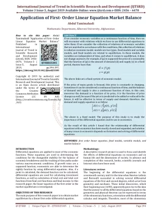 international journal of trend in scientific