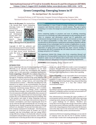 international journal of trend in scientific