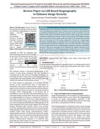 international journal of trend in scientific