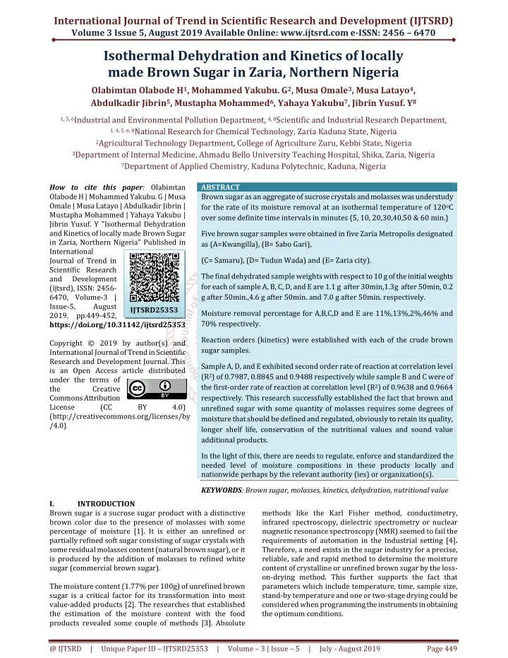 international journal of trend in scientific