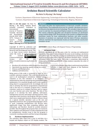 international journal of trend in scientific