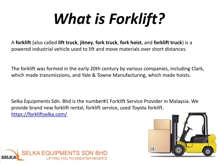 what is forklift