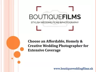 Creative Wedding Photographer