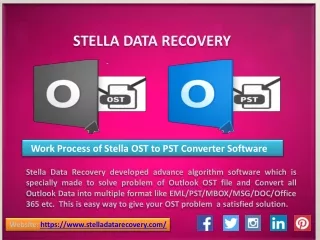 OST to PST Converter software