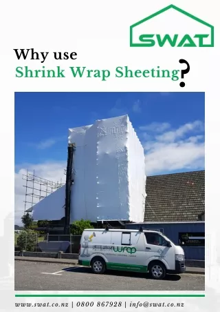 Why use Shrink Wrap Sheeting? | Attributes | Benefits | SWAT
